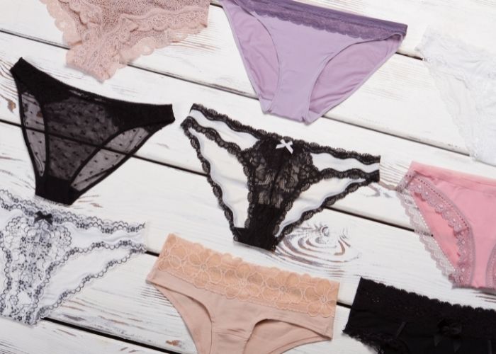 different kinds of panties